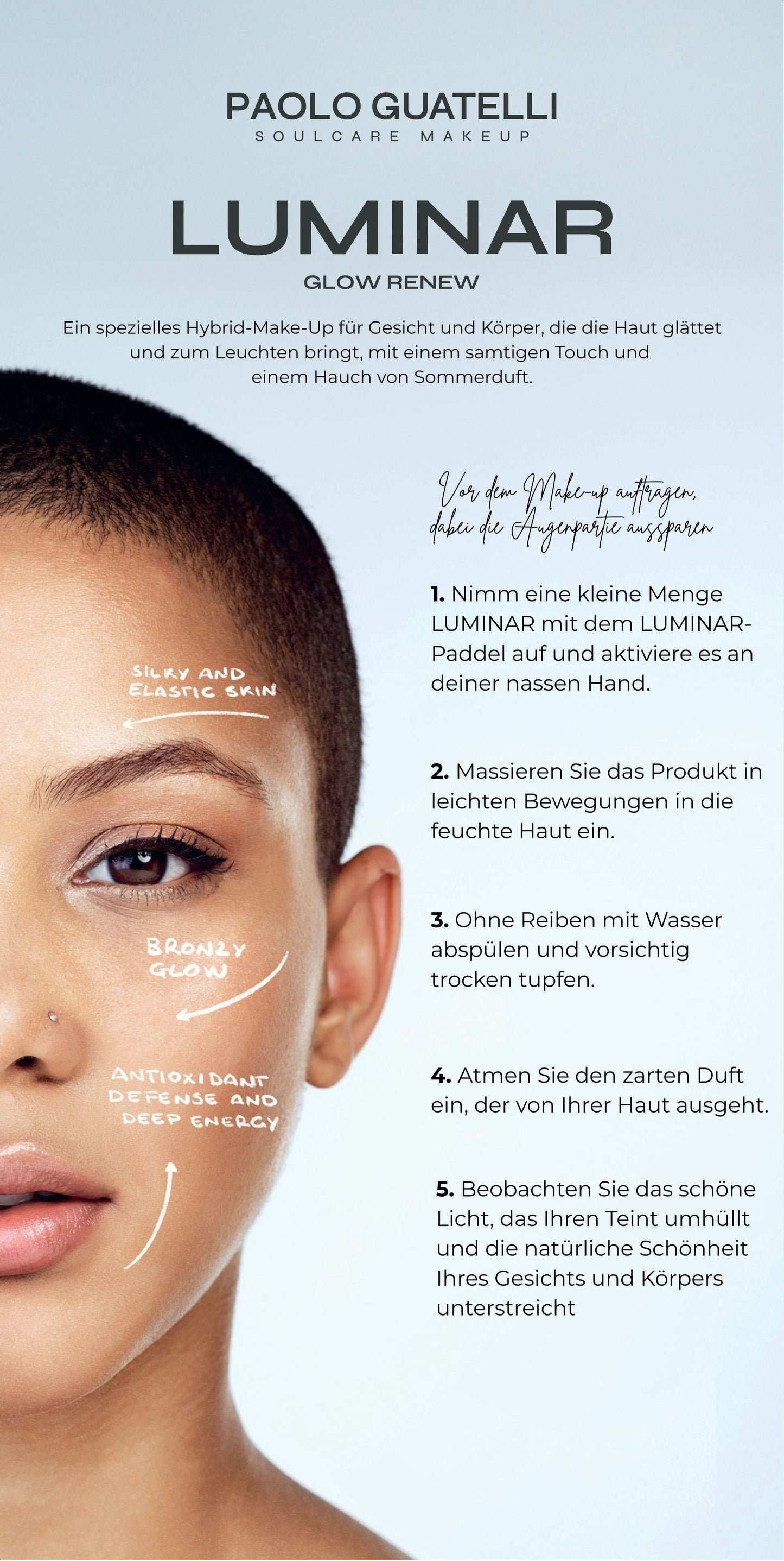 LUMINAR MAKE-UP PEELING FÜR GESICHT UND KÖRPER